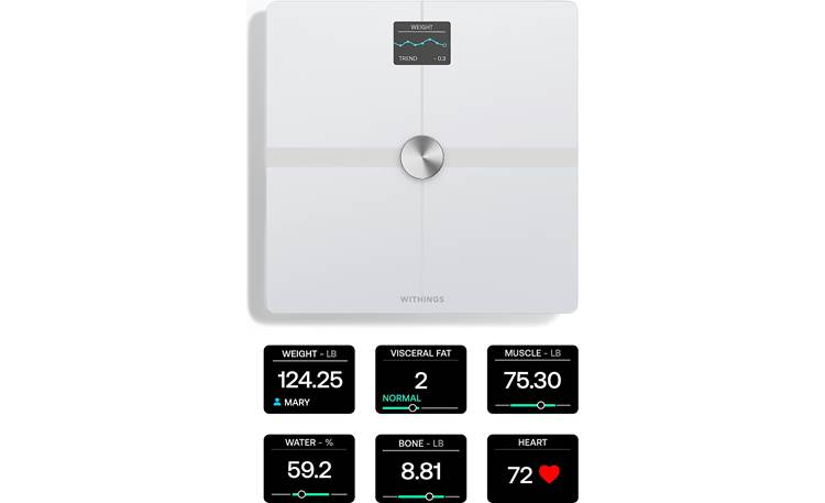 Withings Body Smart (White) Body composition smart scale at