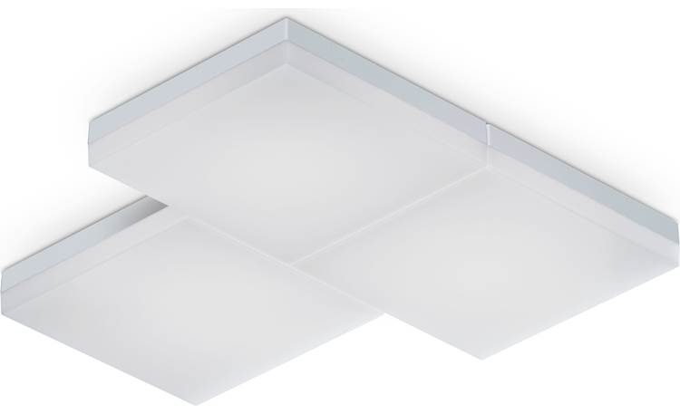 Nanoleaf Skylight Smarter Kit Flush-mounted panels offer diffused light effects