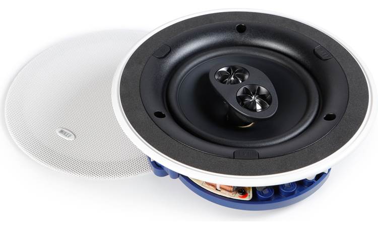 KEF Ci160CRds Altoparlante A Soffitto/Parete - Nero - Doppio Stereo 6.5 Pollici - Per Impianti Audio Integrati