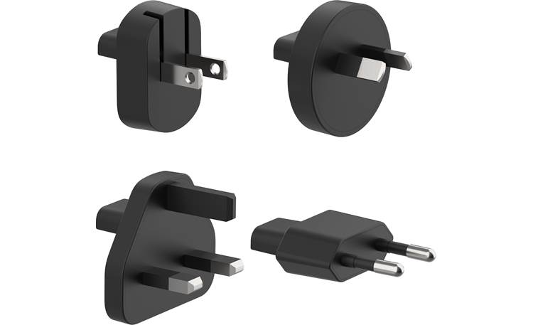 Belkin BoostCharge Interchangeable outlet plugs for the U.S., Europe, United Kingdom, and Australia