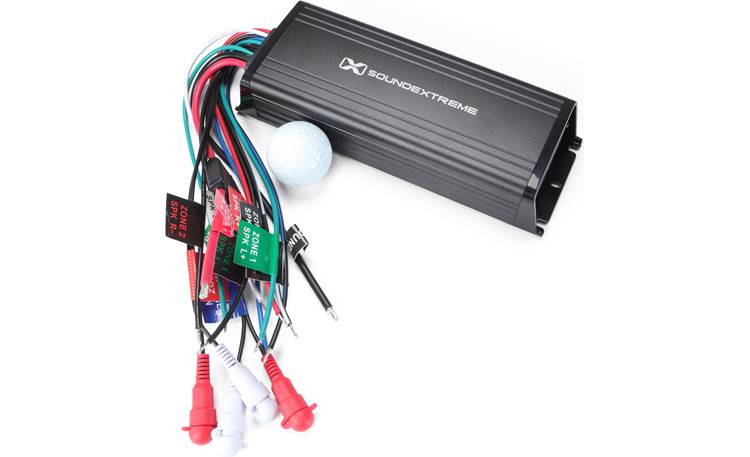 SoundExtreme AMP30041 Golf ball shown for scale 