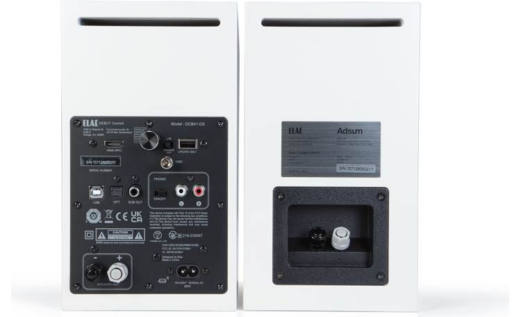 ELAC Debut ConneX Adsum Powered stereo speakers with phono ELAC Debut ConneX Adsum Powered stereo speakers with phono