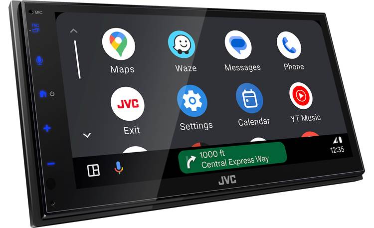 JVC KW-M595BT Home screen for Android Auto
