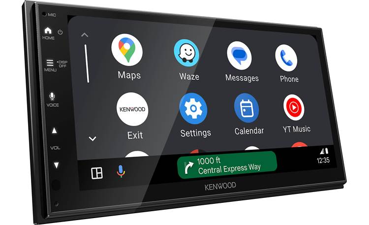Kenwood DMX4710S Android Auto screen shown on 6.8