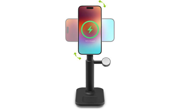 mophie 3-in-1 extendable stand with MagSafe Supports portrait or landscape mode (iPhone not included)