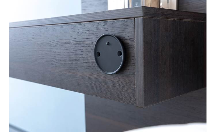 Linxura Wall Mount Attaches with included double-stick adhesive tape or screws