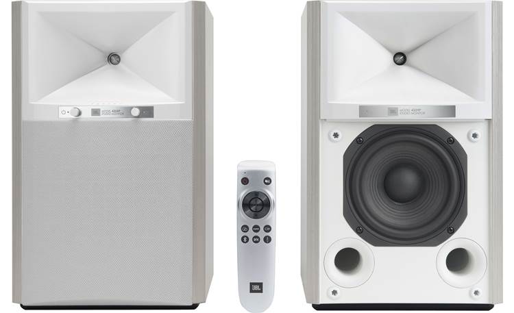 JBL 4305P Studio Monitors (White) Wireless powered speakers with