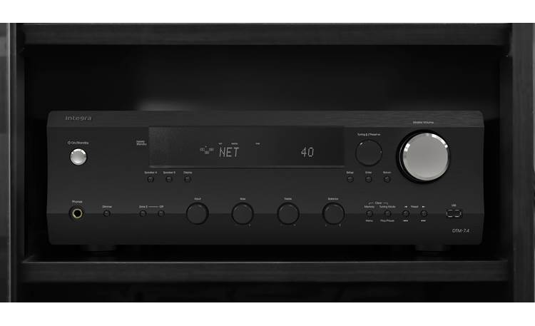 Integra DTM-7.4 Stereo Receiver With Built-in Wi-Fi®, Bluetooth®, Apple ...