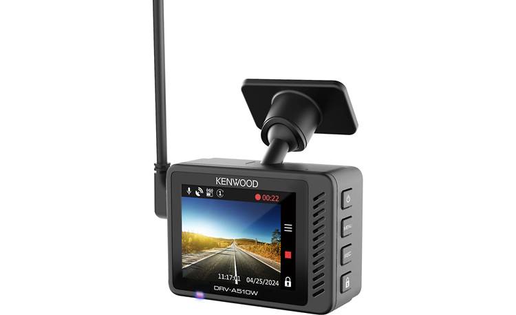 Kenwood DRV-A510W HD Dash Cam - Dual Cam, GPS, WiFi, Parking Mode