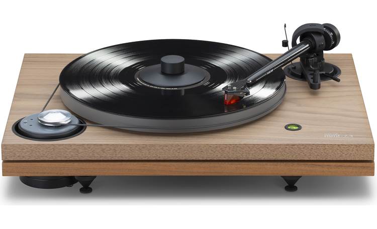 Music Hall MMF-7.3SE (Walnut) Manual belt-driven turntable with pre-mounted  Ortofon 2M Bronze cartridge at Crutchfield