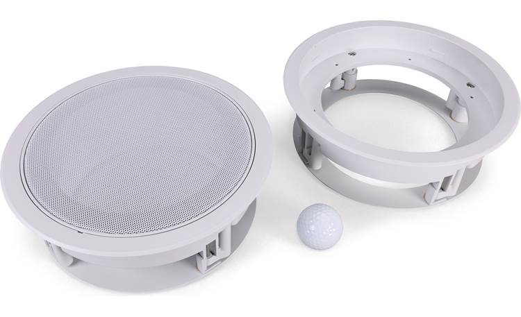 Fusion MS-FM77KIT Golf ball shown for scale (speaker not included)