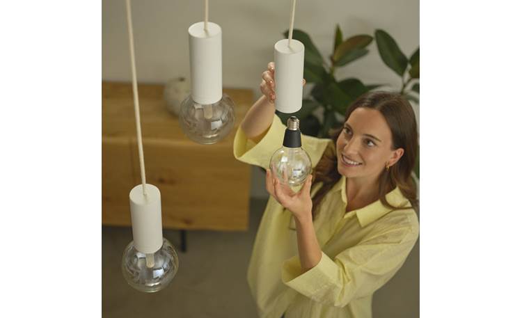 Philips Hue White and Color Ambiance Lightguide Rounded Globe design with E26 base fits most standard fixtures