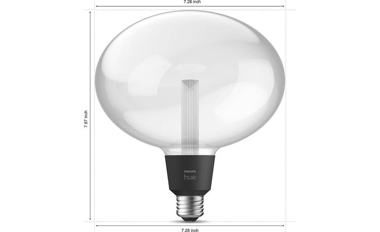 Philips Hue White and Color Ambiance Lightguide Dimensions