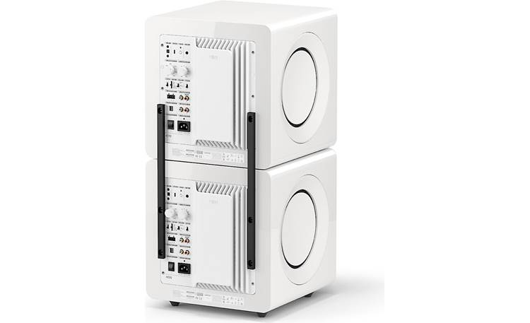 KEF KSK92 Subwoofer Stacking Kit Shown installed (subwoofers not included)