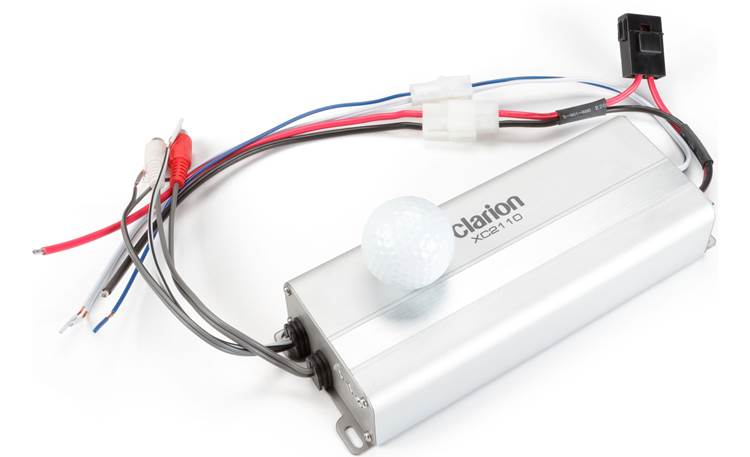 Clarion XC2110 Compact mono subwoofer amplifier — 300 watts RMS x