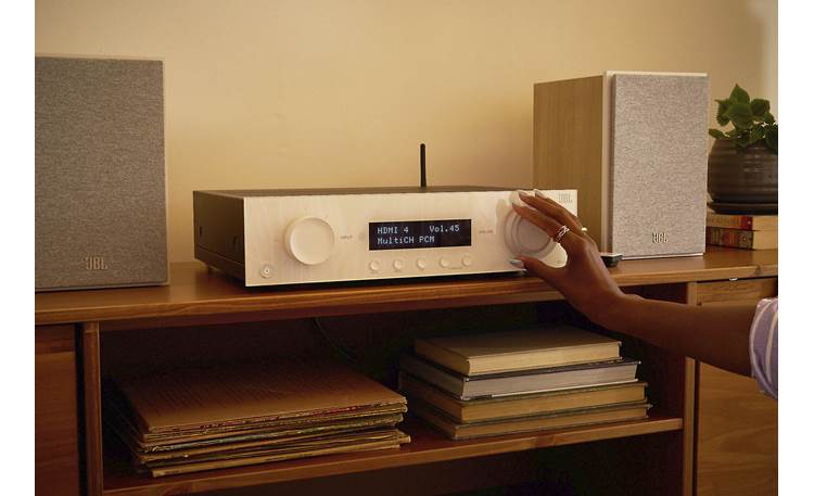 JBL Stage 240B (Latte) Bookshelf speakers at Crutchfield