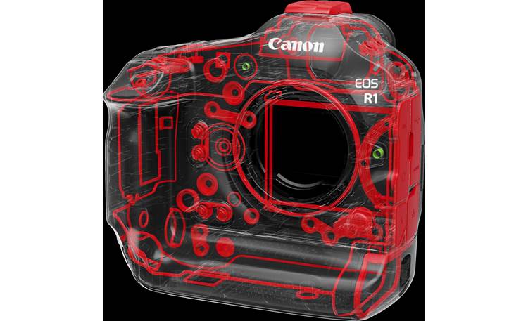 Canon EOS R1 Expanded view of design