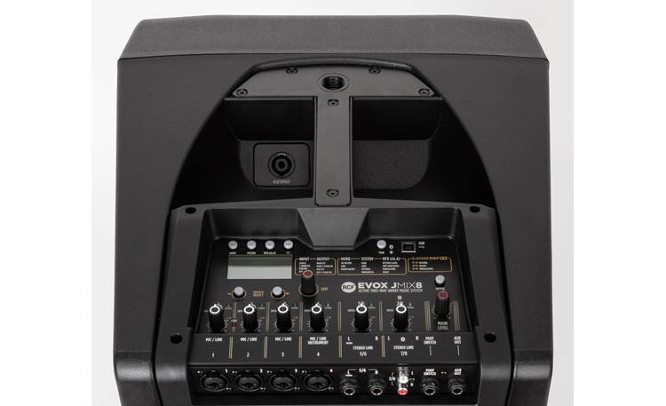 RCF EVOX JMIX8 Portable powered speaker system with 8-channel
