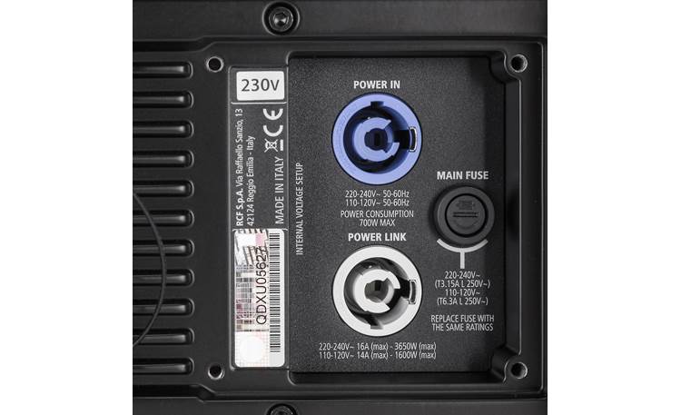 RCF HDL 6-A Back