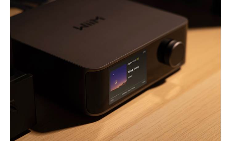 WiiM Ultra Screen can show track info and metadata
