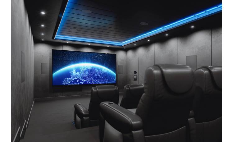 Definitive Technology LCR-650 MAX Low-profile design works great for surround, too