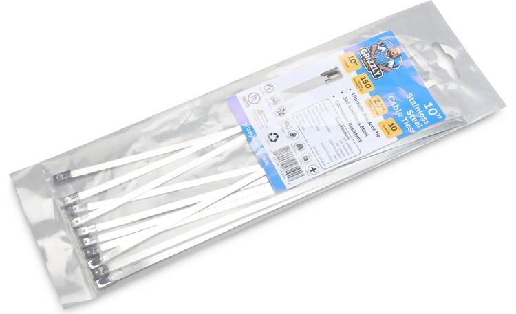 Grizzly Supply Stainless Steel Cable Ties (10