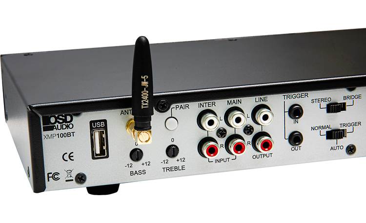 OSD XMP100BT GEN2 USB port for streaming music from a thumb drive