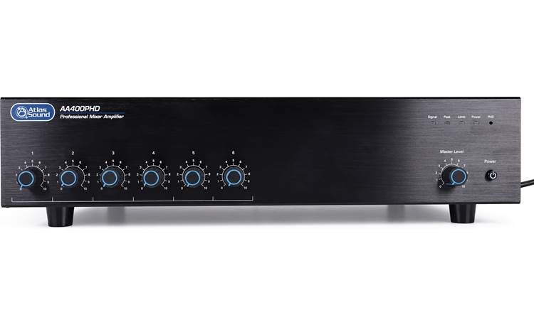 AtlasIED AA400PHD 6-input commercial mixer/amplifier — 400W x 1 at