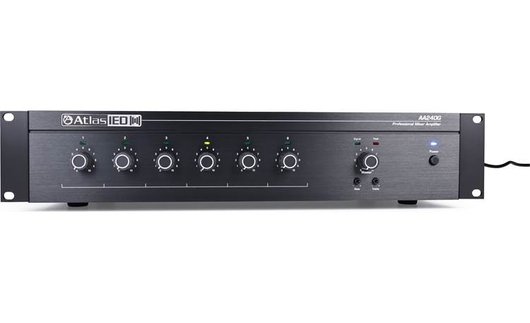 AtlasIED AA240G 6-input commercial mixer/amplifier — 240W x 1 at