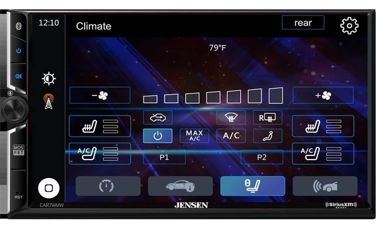 Jensen CAR714MW Digital multimedia receiver at Crutchfield