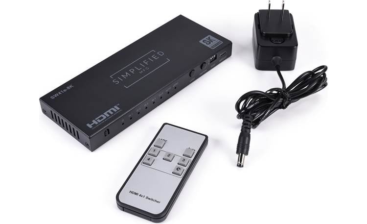 Simplism HDMI Switcher 4×1 Simplism HDMI Switcher 4×1 Amazon.com: HDMI Splitter 4 in 1