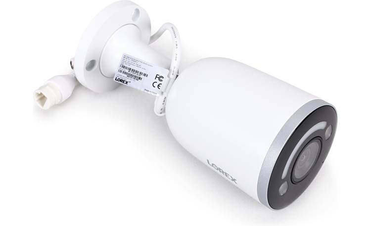 Lorex® 4K Smart Deterrence IP Wired Bullet Camera Up to 4K video resolution and two-way communication