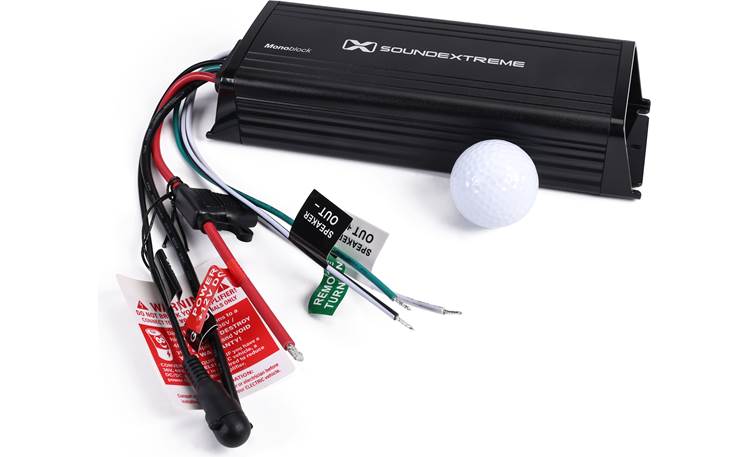 SoundExtreme AMP30011 Golf ball shown for scale 