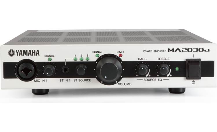 Yamaha MA2030a Controls are clearly marked and easy to manipulate.