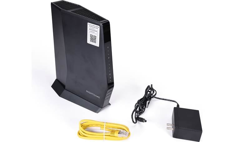 NETGEAR Nighthawk AX6 Dual-band Wi-Fi 6 router and cable modem