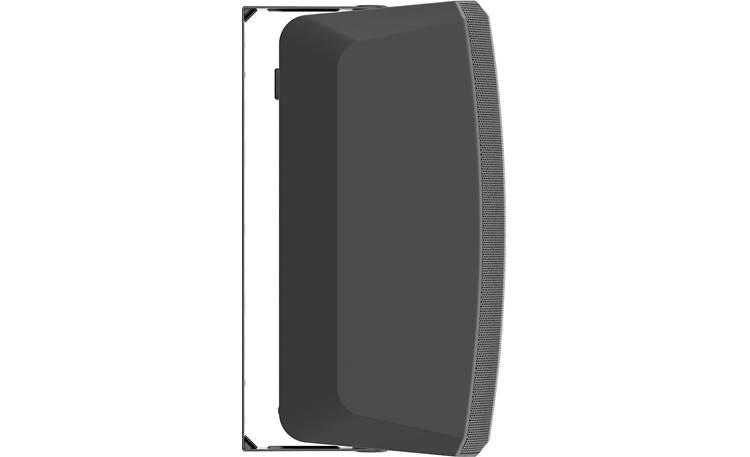 AtlasIED AS-10ST Left side view with mounting bracket