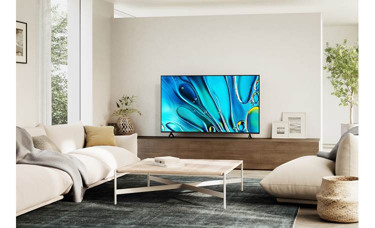 Sony BRAVIA 3 (K43S30) 4K HDR Processor X1 uses advanced algorithms to cut noise and boost detail