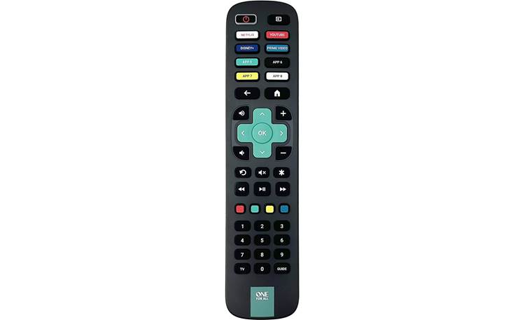 One For All Roku TV Replacement Remote Controls most Roku TVs without setup or programming