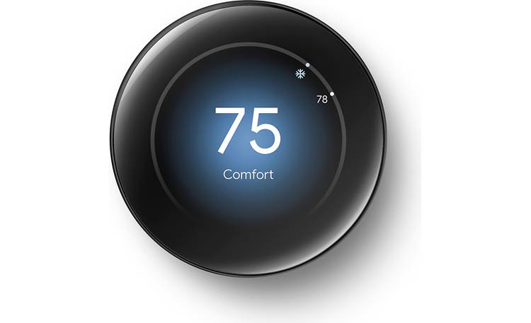 Google Nest Learning Thermostat, 4th Gen Large display is easier to read from a distance