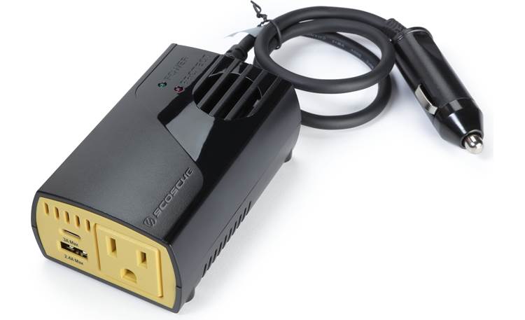 Scosche InVert 150 Turn your vehicle's 12-volt power port into a USB and AC outlet