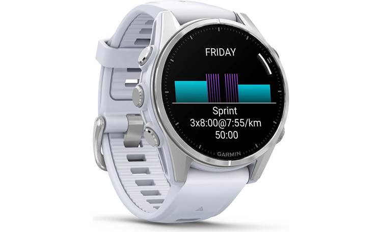 Garmin fenix (Silver with Whitestone Band) Multisport GPS