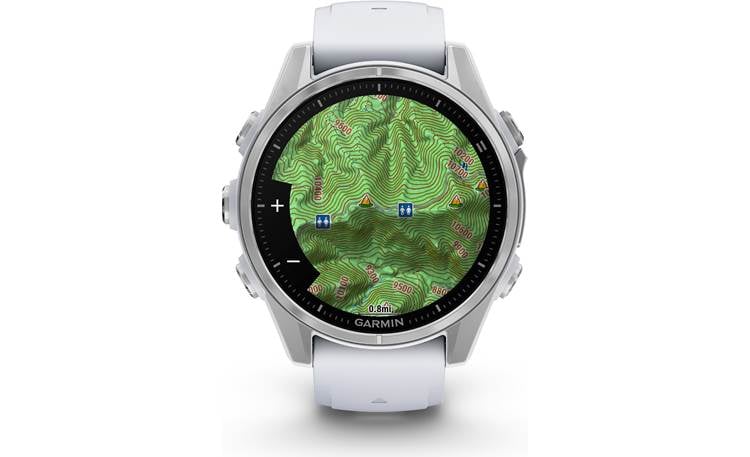 Garmin fenix 8 (Silver with Whitestone Band) Multisport GPS