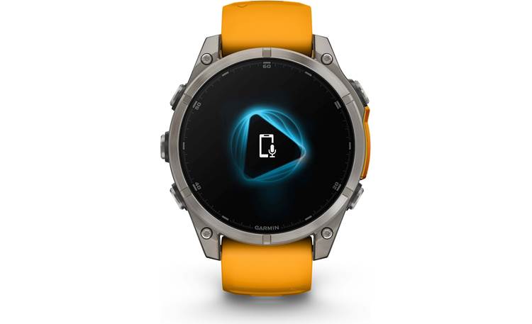 Garmin fenix 8 Sapphire (Titanium with Spark Orange/Graphite