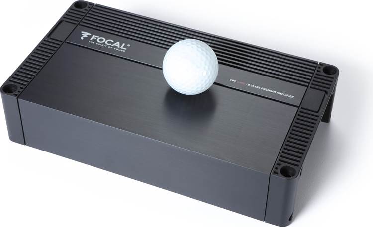 Focal FPX 4.800 Golf ball shown for scale 