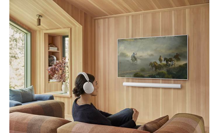Sonos Arc Ultra Add a set of Sonos Ace headphones for solo listening without disturbing the rest of the house