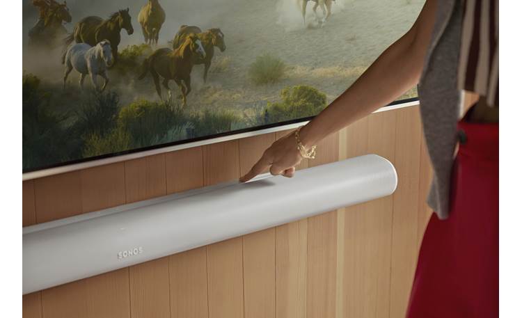 Sonos Arc Ultra Easy to use touch panel controls 