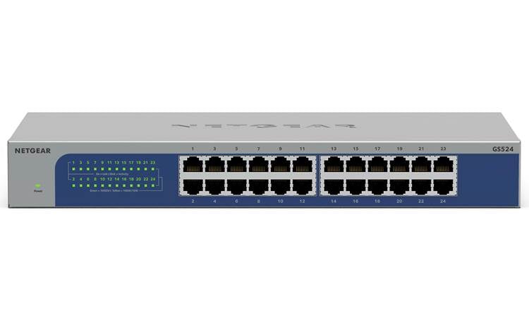 NETGEAR GS524 24-port Gigabit Ethernet switch at Crutchfield