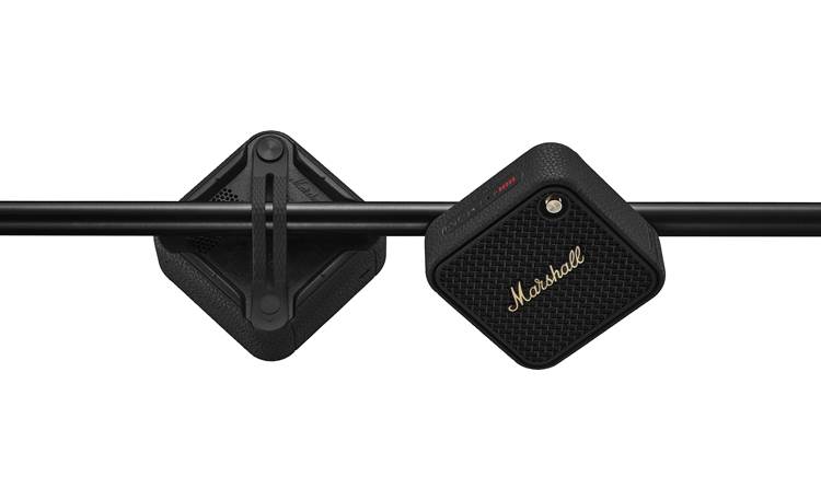 スピーカー・ウーファー marshall willen Black and Brass Amazon.com: Marshall Willen Portable Bluetooth Speaker
