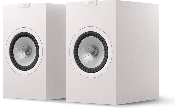 KEF Q3 Meta (Satin White) Bookshelf speakers at Crutchfield