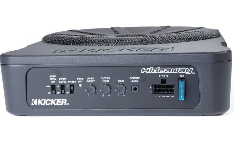 Kicker 51HS10 Hideaway™ compact powered subwoofer with 10
